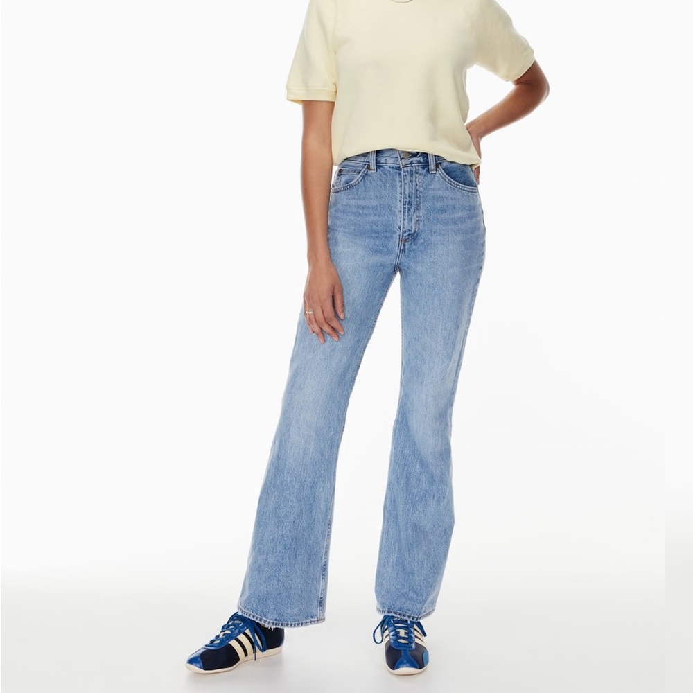 Denim Forum Marlene 60s High Rise Flare Jeans
